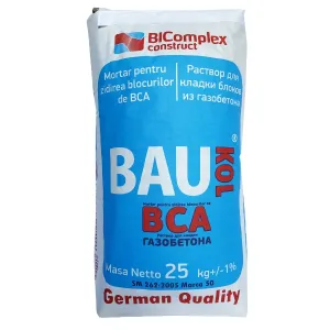 Клей для блоков из газобетона BCA Baukol
