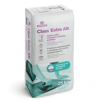 Клей для плитки белый Class Extra Supraten