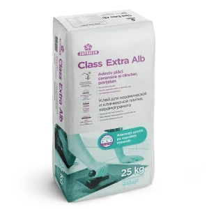 Клей для плитки белый Class Extra Supraten