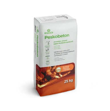 Сухая смесь для полов Peskobeton Supraten