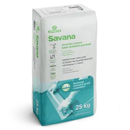 Смесь цементная для напольных стяжек Savana Supraten