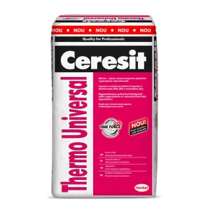 Клей для пенополистирола и минваты Thermo Universal Ceresit
