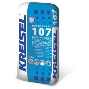 Клей для керамогранита 107 Super Elasti Kreisel