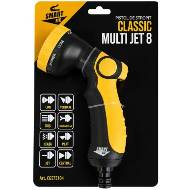 Пистолет поливочный Multi-Jet-8 Smart Fix Classic