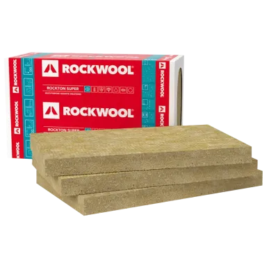 Вата минеральная 100 мм Rockton Super Rockwool