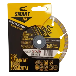Диск алмазный отрезной 125*2,2 Turbo Segmentat Smart Fix