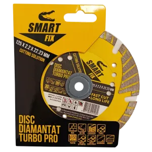 Диск алмазный отрезной 125*2,2 Turbo Pro Smart Fix