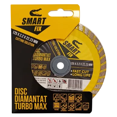 Диск алмазный отрезной 125*2,2 Turbo Max Smart Fix