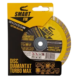 Диск алмазный отрезной 125*2,2 Turbo Max Smart Fix
