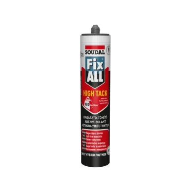 Клей-герметик белый Fix All High Tack Soudal Клей-герметик белый Fix All High Tack Soudal