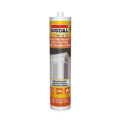 Клей монтажный для полистирола 28A Soudal Клей монтажный для полистирола 28A Soudal