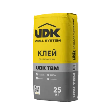 Клей для блоков из газобетона UDK TBM