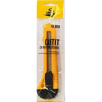 Cutit fragmentat 18 mm cu lame schimbătoare Smart Fix