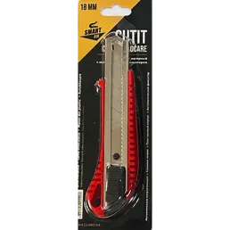 Cutit fragmentat 18 mm cu șină metalică Smart Fix