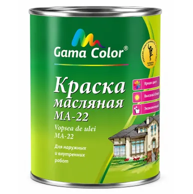 Vopsea de ulei MA-22 verde aprins Gama Color