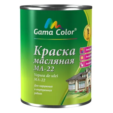 Краска масляная МА-22 белая Gama Color