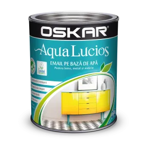 Эмаль водоэмульсионная 0,6 л красная Spirit Aqua Oskar