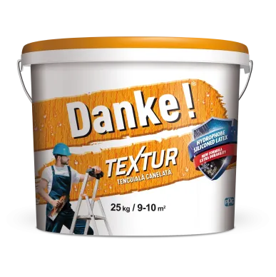 Decorative plaster white Murdar of tree bark type Textur Danke!
