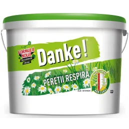 Краска моющаяся для стен Peretii Respira Danke!