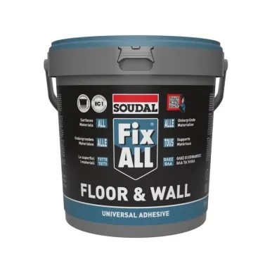 Клей полимер-гибридный 4 кг Fix All Floor&Wall Soudal Клей полимер-гибридный 4 кг Fix All Floor&Wall Soudal