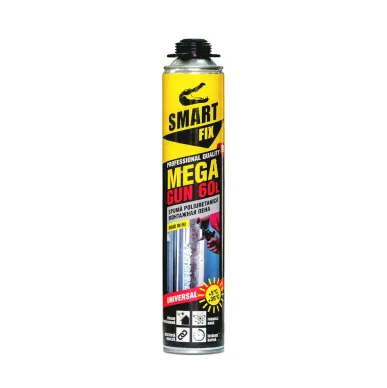 Пена монтажная Mega Gun 60L Smart Fix