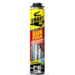 Пена монтажная всесезонная Gun Foam Smart Fix