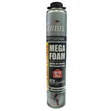 Пена монтажная всесезонная Mega Foam Farbis