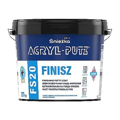 Finish Putty 8 kg Acryl-putz FS-20 Sniezka
