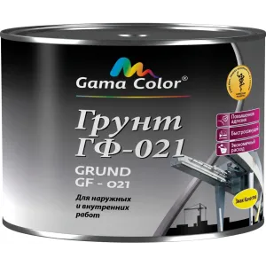 Грунт ГФ-021 красно-коричневый 0,9 кг Gama Color