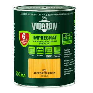 Пропитка для древесины 0,7 л королевский палисандр Vidaron