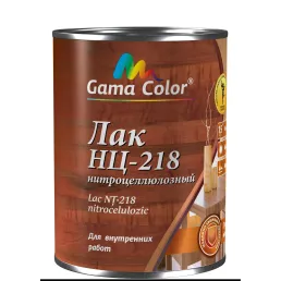 Лак нитроцеллюлозный профессиональный НЦ-218 Gama Color