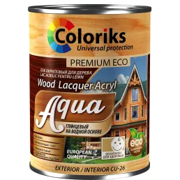 Лак акриловый для дерева Aqua Coloris
