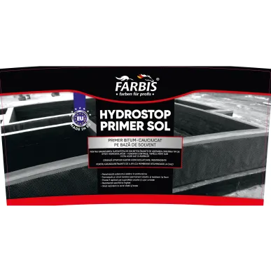 Hydrostop Primer Sol 10 kg rubber-modified bituminous primer