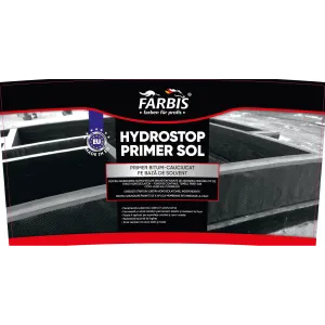 Праймер битумно-каучуковый 10 кг Hydrostop Primer Sol