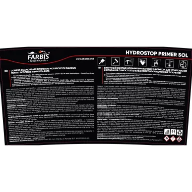 Hydrostop Primer Sol 10 kg rubber-modified bituminous primer