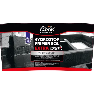 Bitumen-rubber primer 4,5 kg Hydrostop Primer Sol Extra
