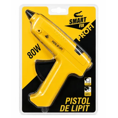 Пистолет клеевой SmartFix Profi 11,2мм 80w с 2-мя клеевыми стержнями