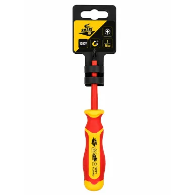 Отвертка крестообразная диэлектрическая PH 1*80 Smart Fix
