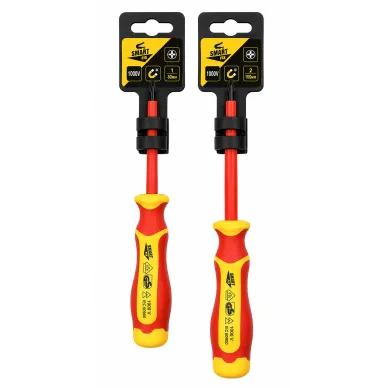 Отвертка крестообразная диэлектрическая PH 1*80 Smart Fix