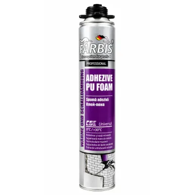 Клей-пена монтажная Adhezive PU Foam Farbis