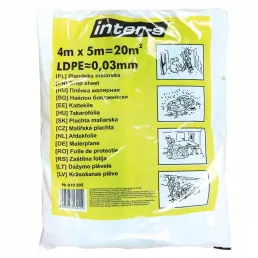Пленка защитная 30 мкм 4*5 м Inter-S