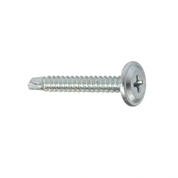 Саморез по металлу 4,2*13 с буром и прессшайбой оцинкованный 57SFP (50 шт.)