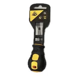 Flat screwdriver SL with rubberized handle Smart Fix