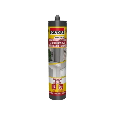 Силикон универсальный прозрачный Soudal