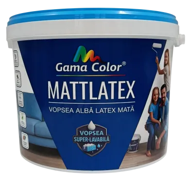 Краска моющаяся 4 кг Mattlatex Gama Color