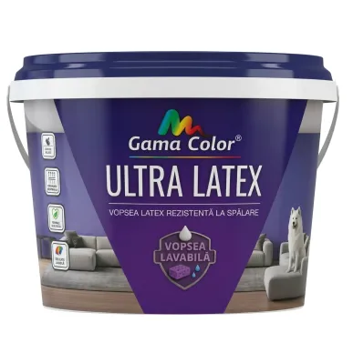 Краска акриловая 1,3 кг Ultra Latex Gama Color