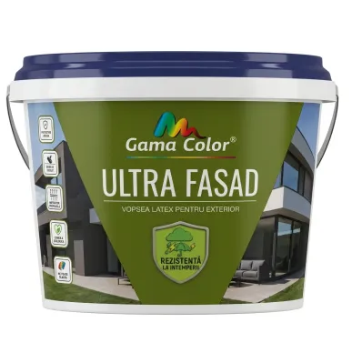 Vopsea Ultra Fasad 1,3 kg Gama Color