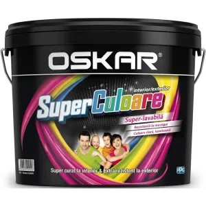 Super-Washable Paint 2,5 l Baza TR SuperCuloare Oskar