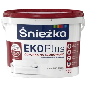 Washable acryl Paint 3 l Eko Plus Sniezka