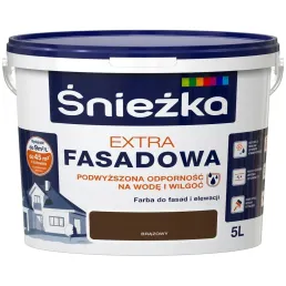 Краска фасадная моящаяся Extra Fasadowa Sniezka